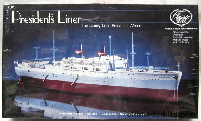 Lindberg 1/547 President Ocean Liner President Wilson, 712 plastic model kit